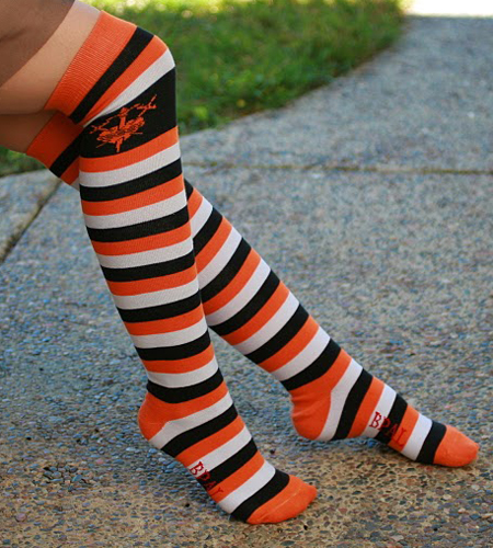 Orange Sockfeetz!