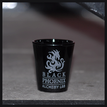 carnaval diabolique phoenix shot glass